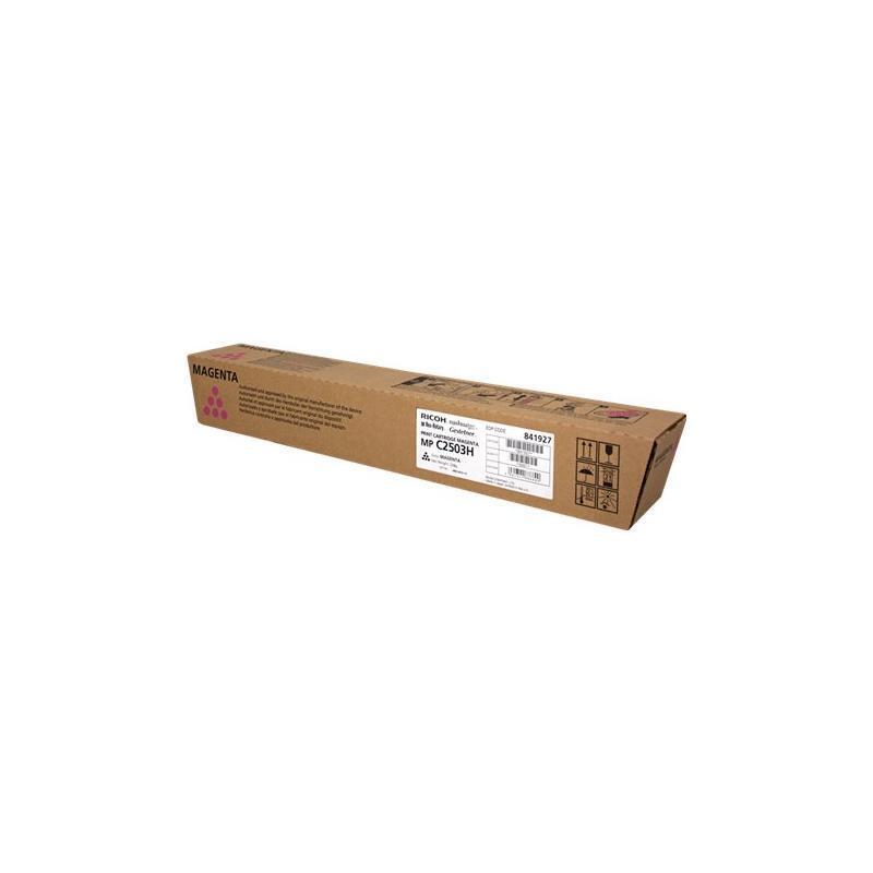 TONER ORIGINALE RICOH MPC2503H MAGENTA 841927 PER RICOH AFICIO MP C2003,MP C2004