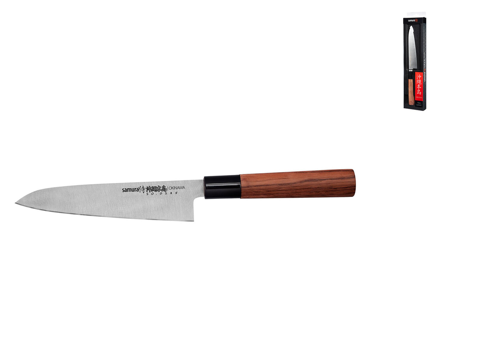 H&H Samura Okinawa Gyuto Coltello Professionale Cm 17