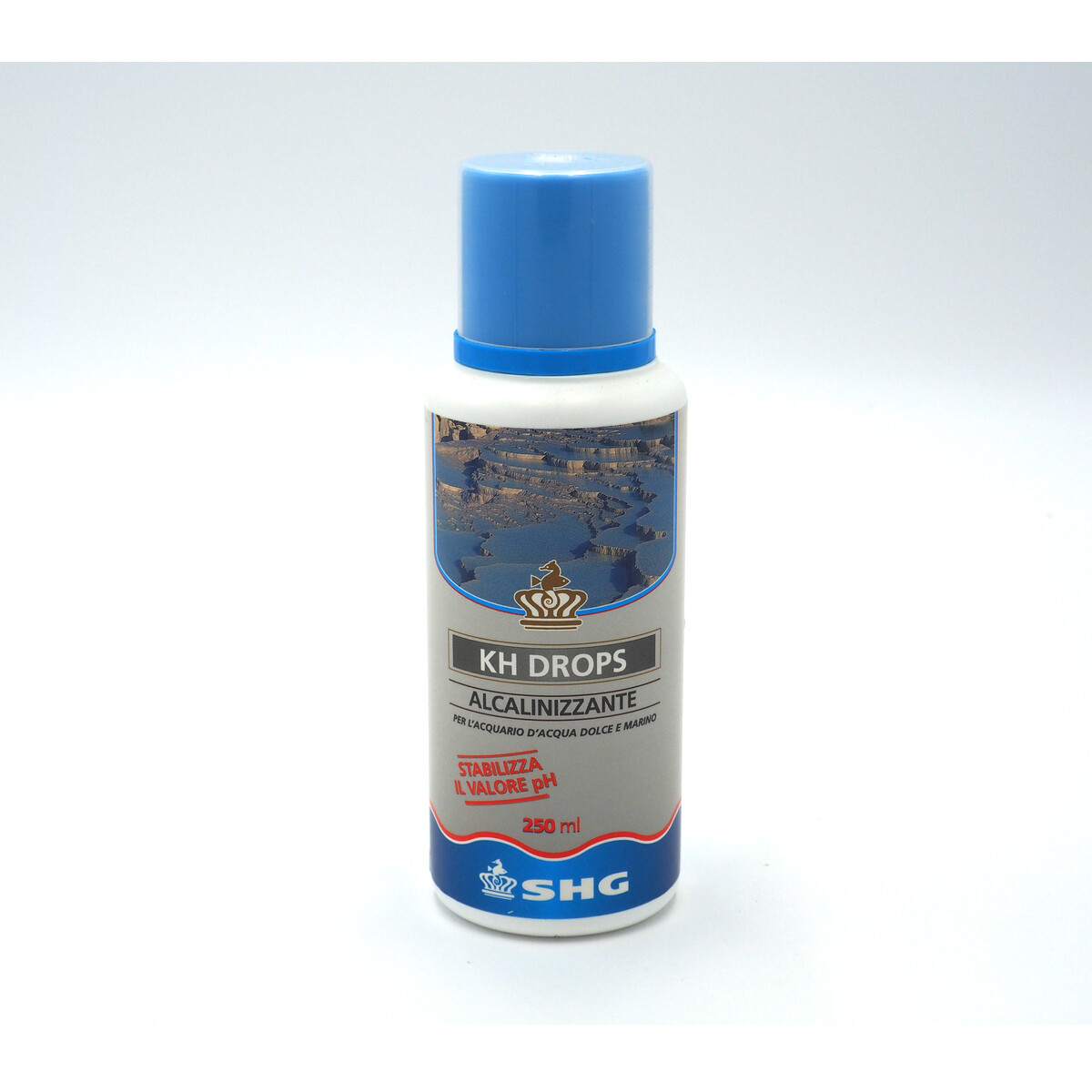 SHG KH DROPS 250 ML ALCALINIZZANTE REGOLA KH E PH ACQUARIO ACQUA DOLCE