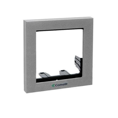 COMELIT 3311/1G - TELAIO 1 MODULO SERIE IKALL CON CORNICE COLOR GRIGIO