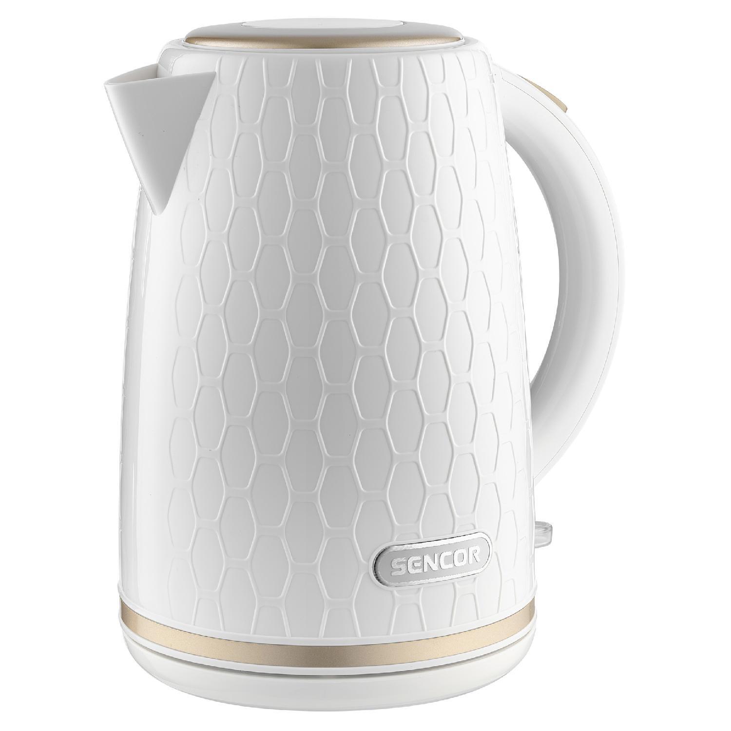 SENCOR Bollitore Elettrico Capacità 1,7 Litri Potenza 2200 Watt Bianco SWK7500WH