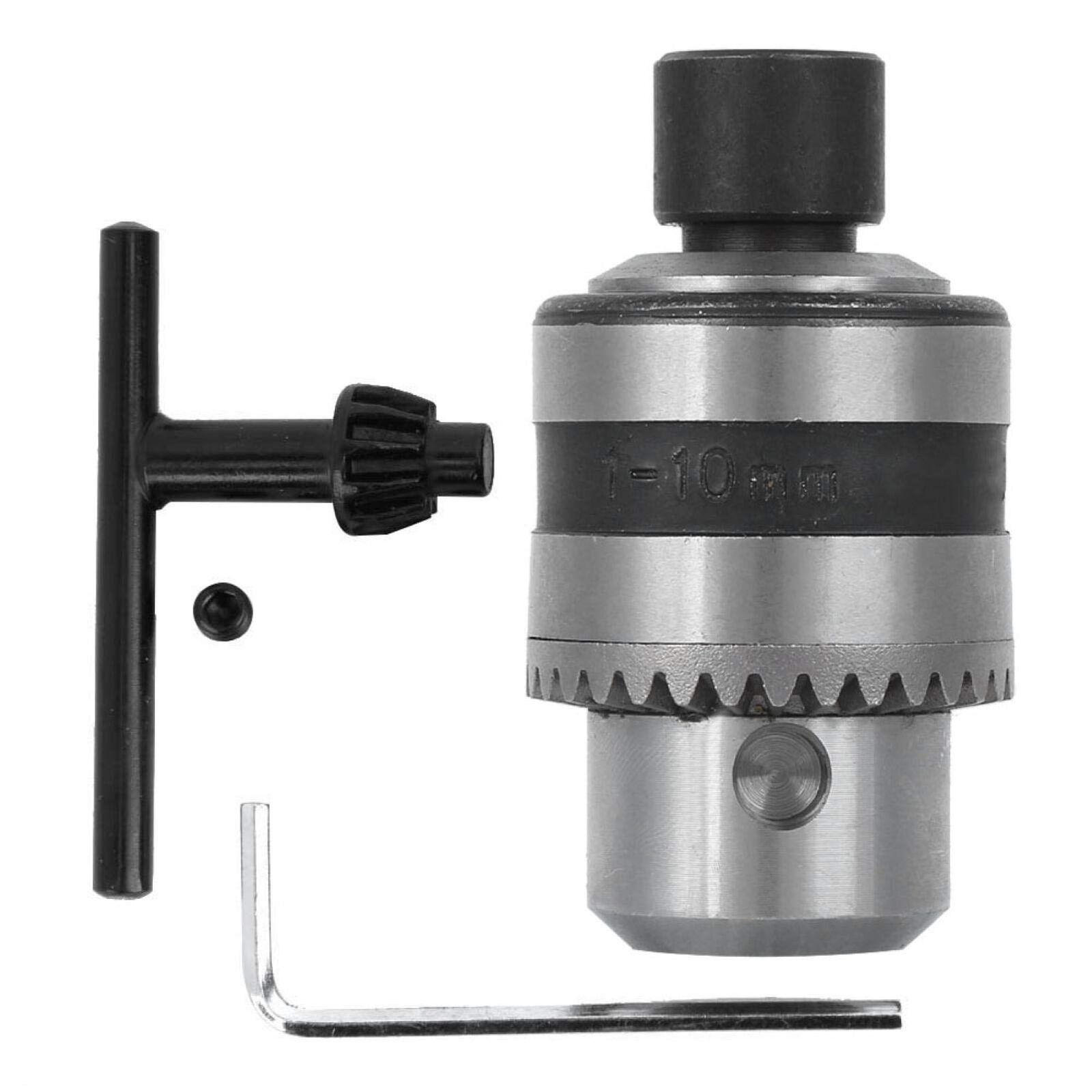 Samfoxy Drill Chuck-Chiave per Trapano Elettrico Chuck 3-Jaw Clip Tipo di (A6p)