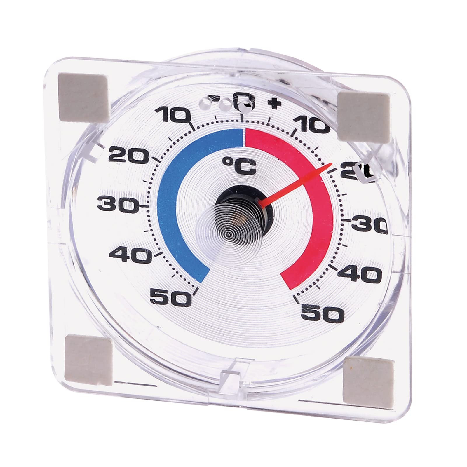 Westmark window thermometer, measuring range from -50 °C to +50 °C, plastic, whi