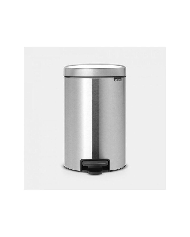 Brabantia Newicon pattumiera a pedale 12 l acciaio satinato
