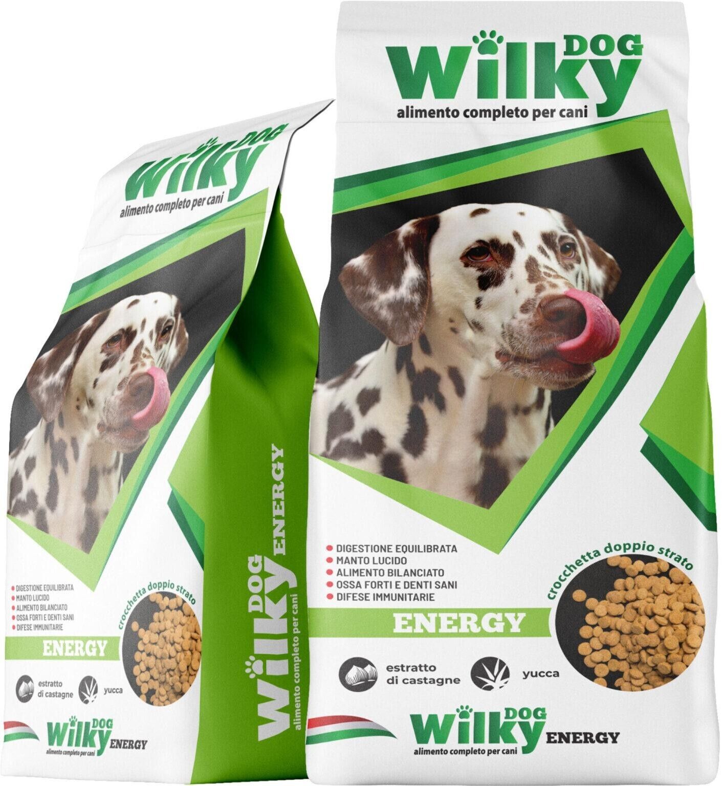 Wilky Dog Energy 28/14 20kg Crocchette per Cani Adulti