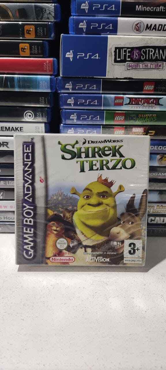DreamWorks Shrek Terzo Game Boy Advance GBA Nintendo Gameboy NUOVO Sigillato ITA