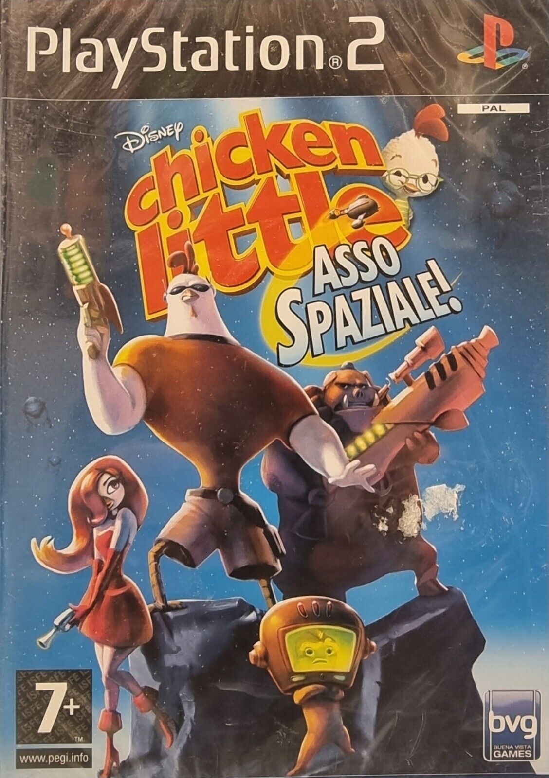 CHICKEN LITTLE ASSO SPAZIALE-PLAYSTATION 2- SONY -SIGILLATO VERSIONE ITALIANA