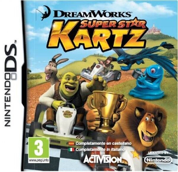 Dreamworks Superstar Kartz (3Dsxl/3Ds/2Ds) Juego para Nintendo DSi XL [PAL ES]