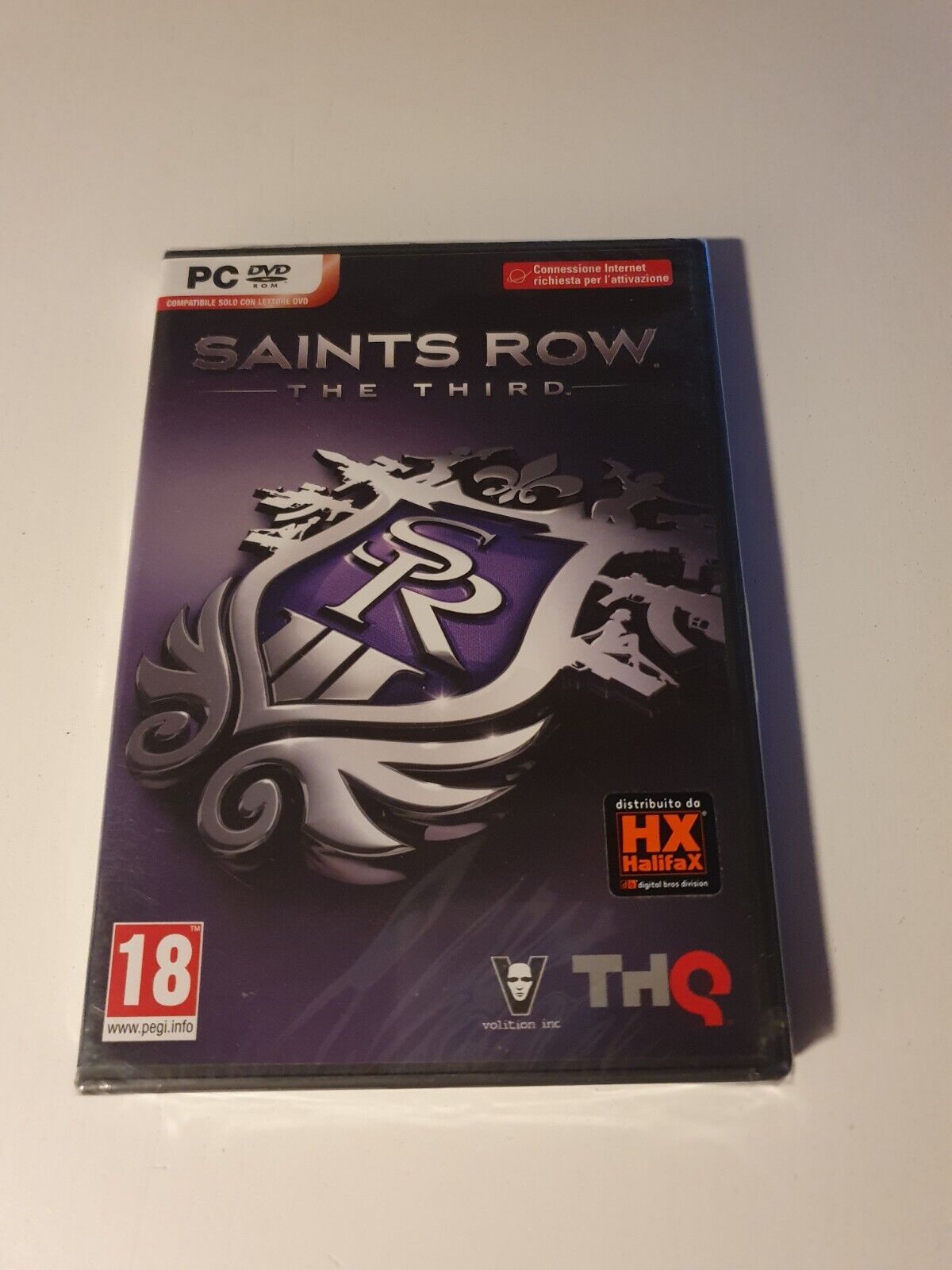 SAINTS ROW THE THIRD 3 III PC DVD-ROM EDIZIONE ITALIANA Nuovo Sigillato