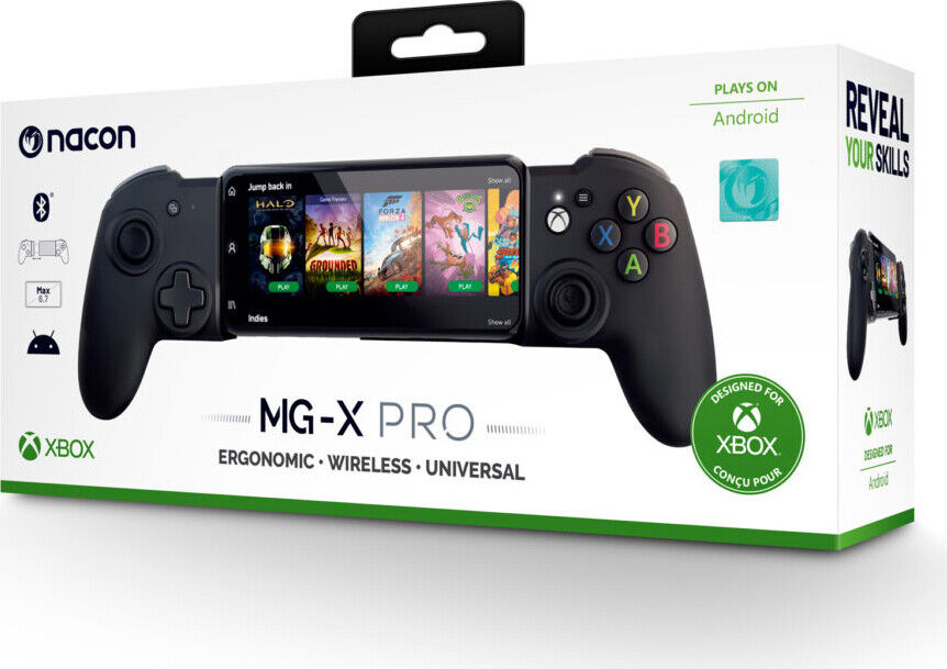 NACON Gamepad Bluetooth Smartphone ideale per Gamepass Microsoft Nero NA005219
