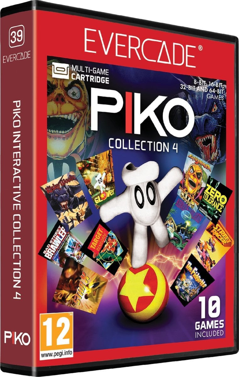 Blaze Evercade Piko Interactive Collection 4 Juego para Consola BLAZE TAB Plus