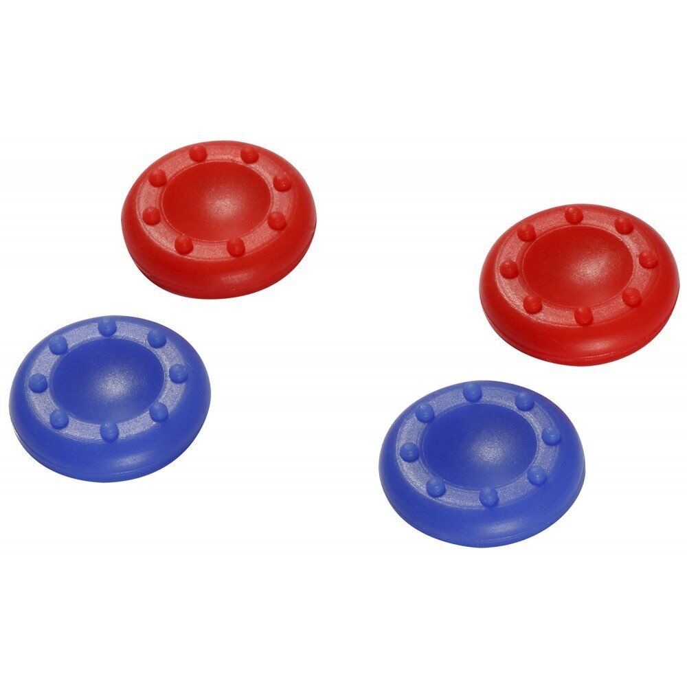 snakebyte PS4 CONTROL:CAPS (2x blau & 2x rot) Analogstick A (Sony Playstation 4)