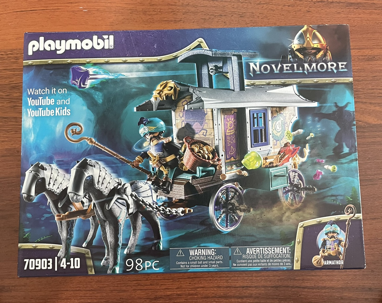 Playmobil NOVELMORE CARROZZA DEL MERCANTE