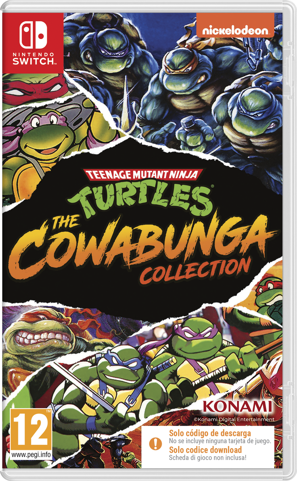 Teenage Mutant Ninja Turtles The Cowabunga Collection DIGITAL Nintendo Switch