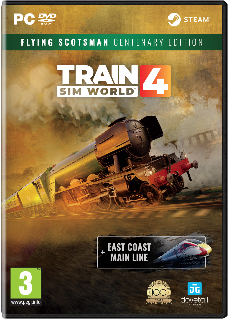Train Sim World 4 includes Flying Scotsman Juego Fisico para PC, Ordenador