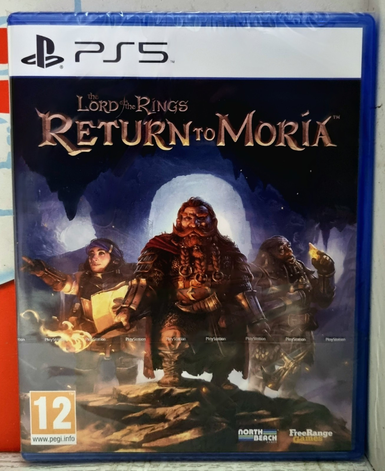 THE LORD OF THE RINGS RETURN TO MORIA PS5 PLAYSTATION 5 UK CON ITALIANO NUOVO