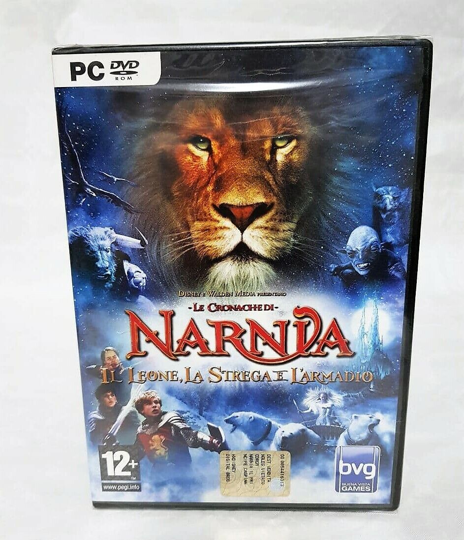 LE CRONACHE DI NARNIA IL LEONE LA STREGA E L'ARMADIO - GIOCO PC NUOVO ITALIANO