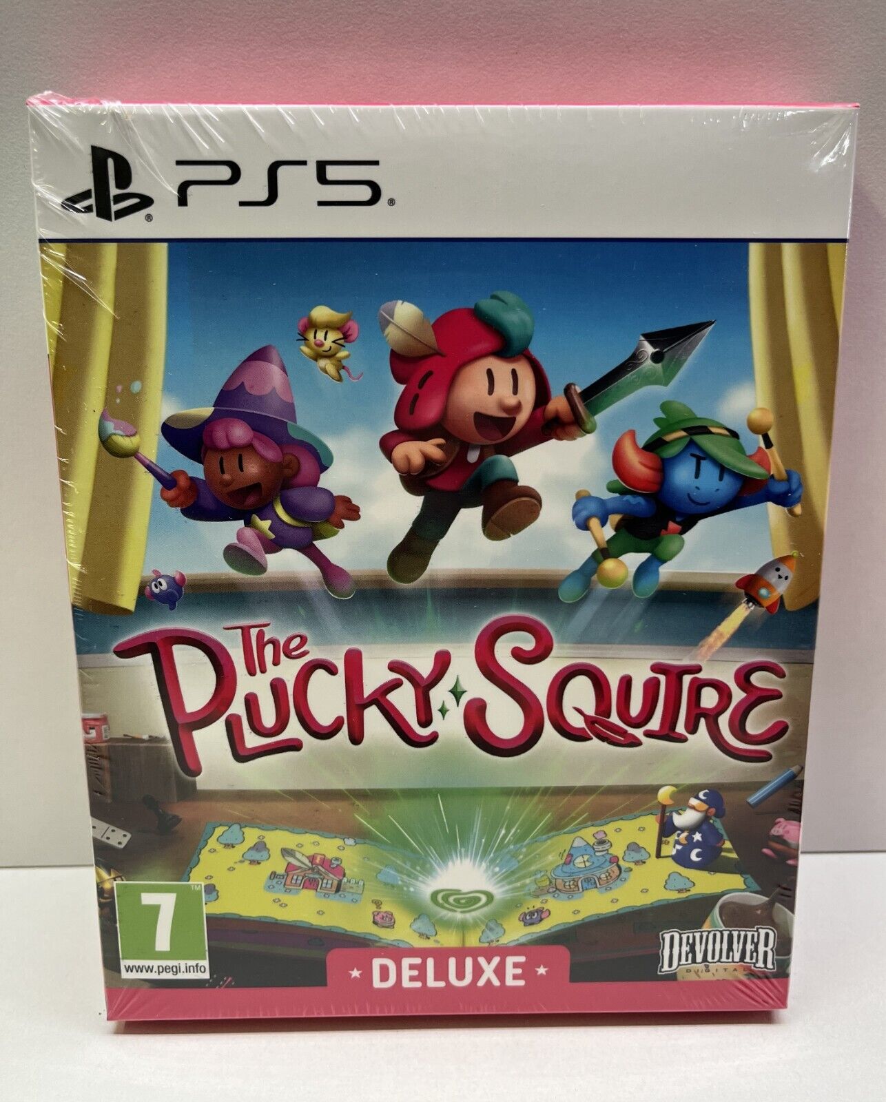 THE PLUKY SQUIRE - DEVOLVER DELUXE EDITION PLAYSTATION 5 NEW FACTORY SEALED
