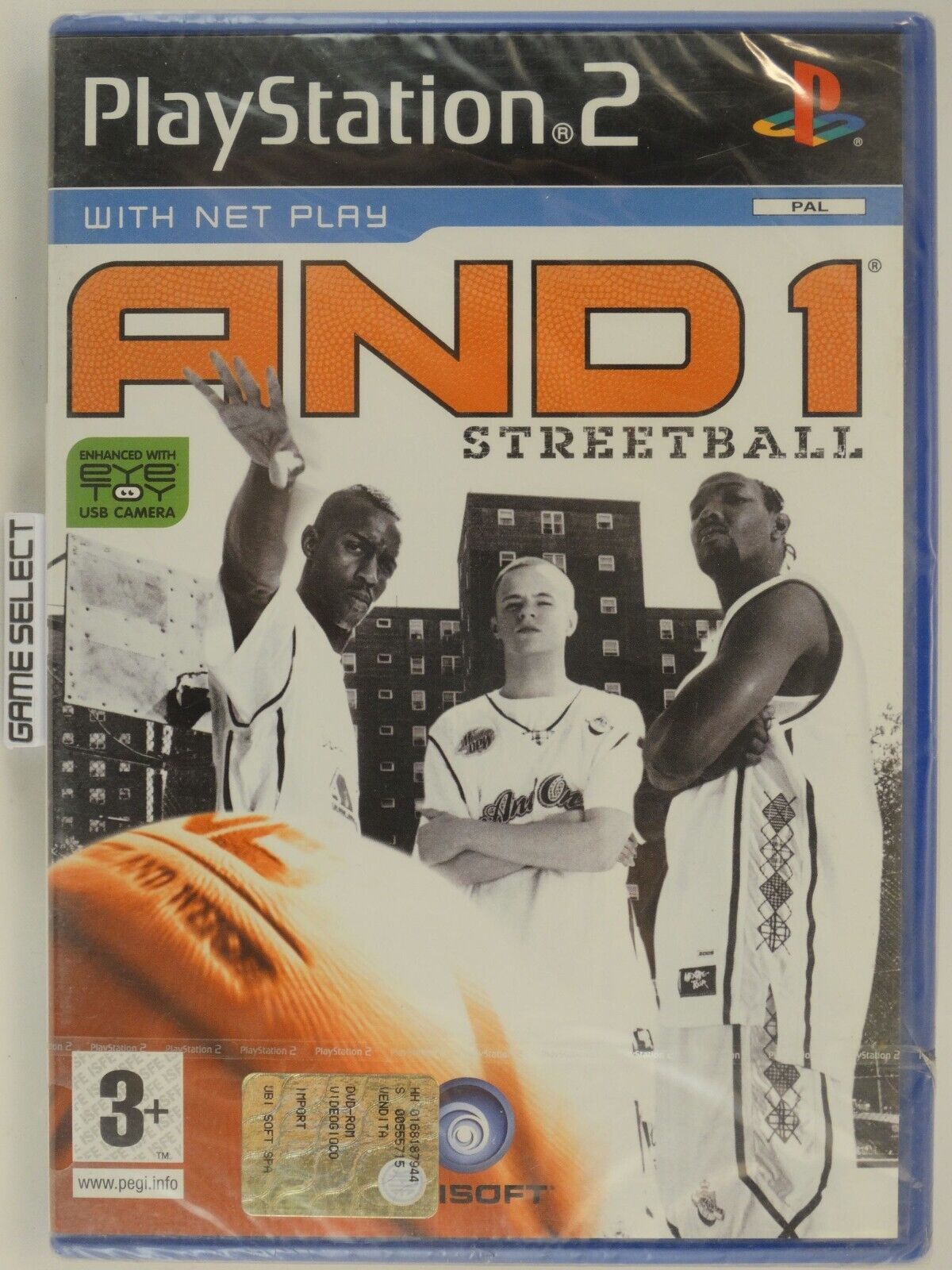 AND 1 STREETBALL PS2 PLAYSTATION 2 PAL ESP ITA ITALIANO ORIGINAL NUOVO SIGILLATO