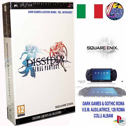 DISSIDIA FINAL FANTASY COLLECTORS GIOCO NUOVO PSP ITA COLLECTOR LIMITED EDITION