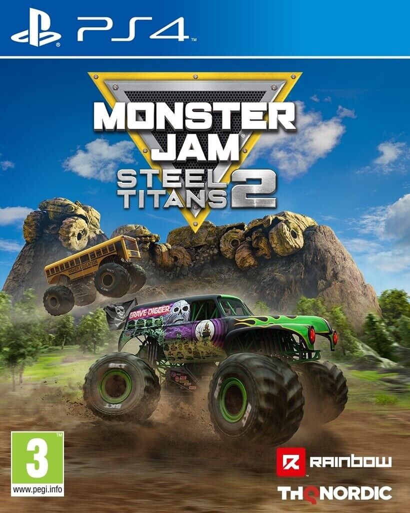 Monster Jam Steel Titans 2 Juego para Consola Sony PlayStation 4, PS4, PAL ES