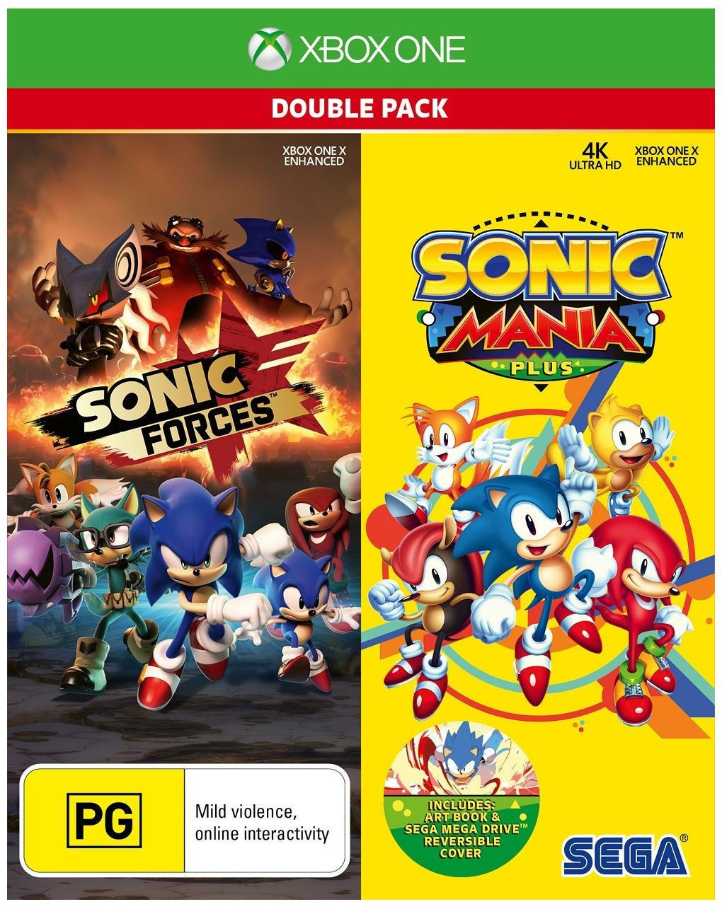 Sonic Mania Plus and Sonic Forces Double Pack, Juego para Microsoft XBOX One