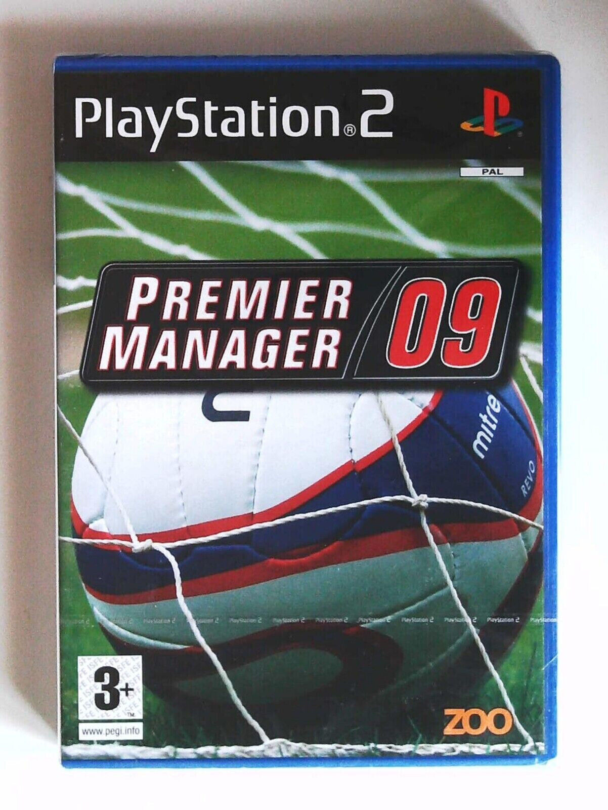 PS2 - PREMIER MANAGER 09 - Nuovo, sigillato, ITALIANO ! PLAYSTATION 2