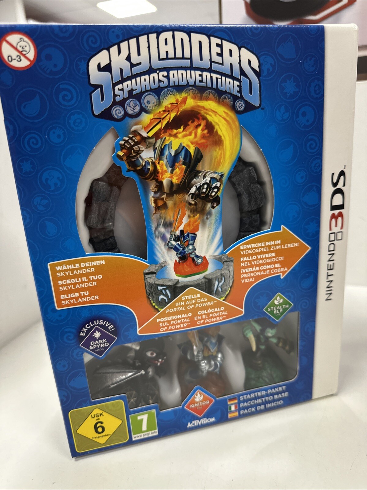 Skylanders Spyro Adventure Starter Pack Nintendo 3DS italiano nuovo
