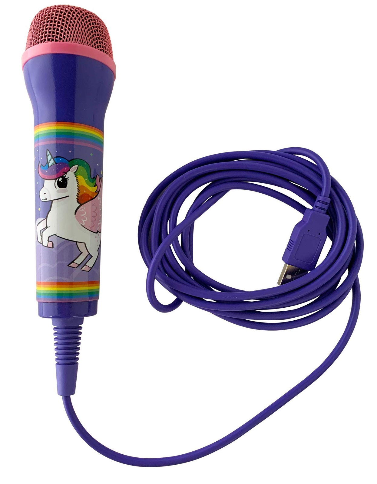 MIP eenhoorn, regenboog, microfoon, 3 m, kabel (PlayStation 4)