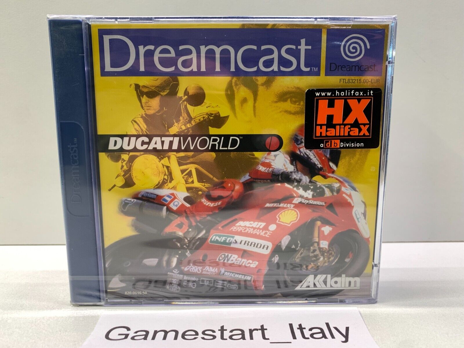 DUCATI WORLD - SEGA DREAMCAST - NUOVO PAL VERSION NEW FACTORY SEALED