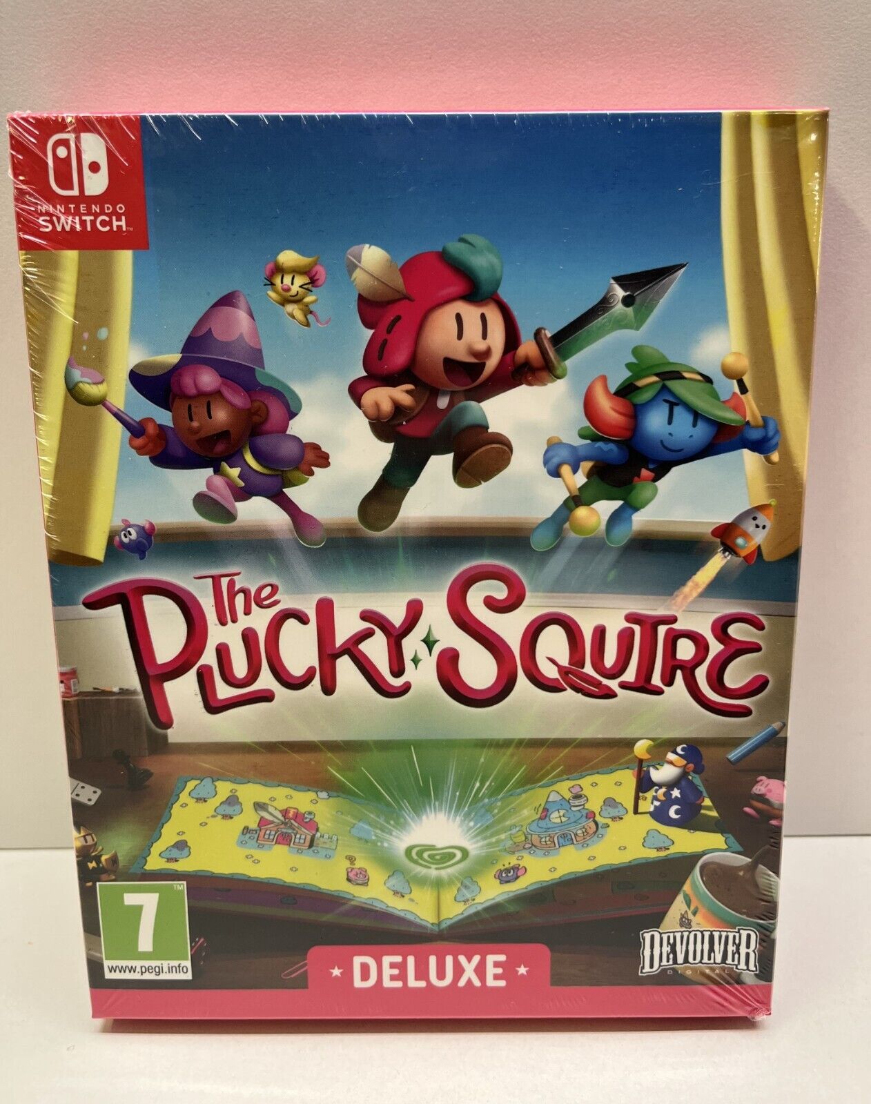 THE PLUKY SQUIRE - DEVOLVER DELUXE EDITION NINTENDO SWITCH NEW FACTORY SEALED