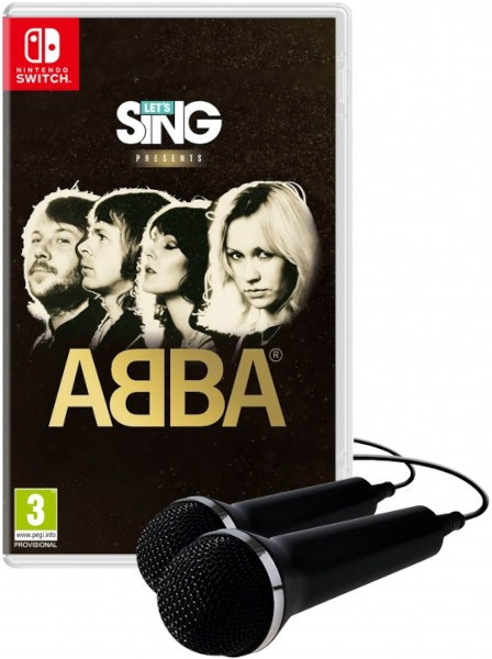 Let'S Sing Abba + 2 Microfonos Juego para Consola Nintendo Switch [PAL ESPAÑA]