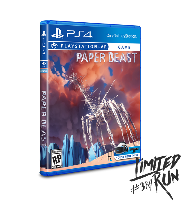 Paper Beast (Limited Run N384) Juego para Consola Sony PlayStation 4 PS4