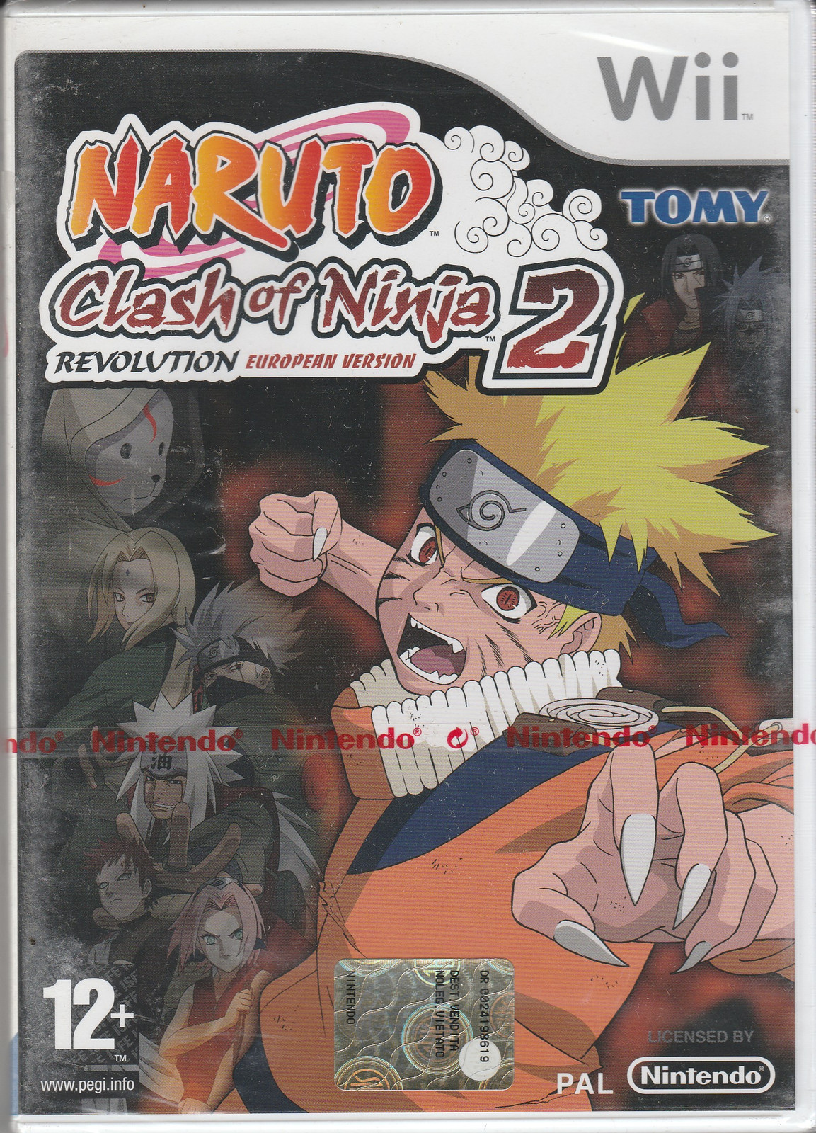 Nintendo Wii NARUTO CLASH OF NINJA 2 REVOLUTION european nversion nuovo sigillat