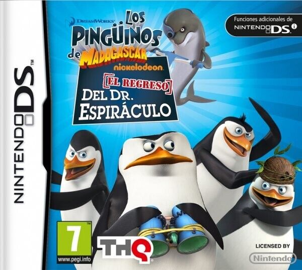 Los Pinguinos De Madagascar El Regreso 3Dsxl/3Ds/2Ds para Nintendo DSi XL PAL ES