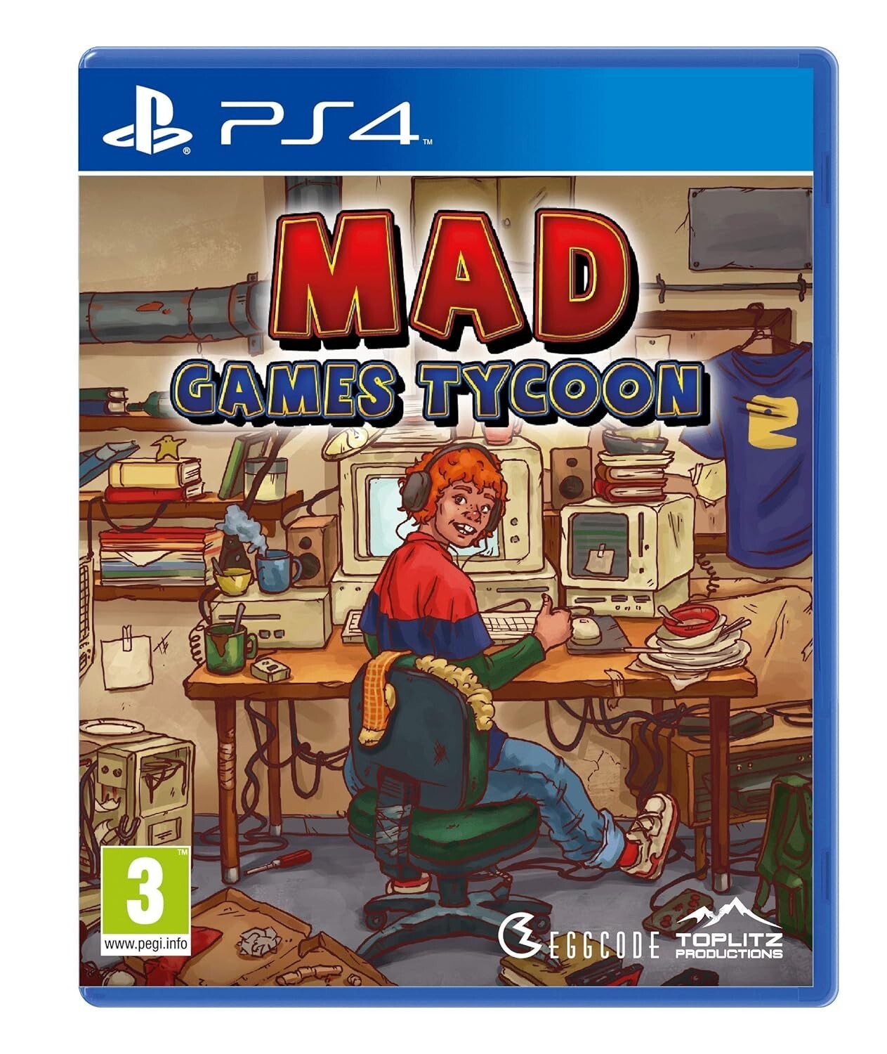 Ps4 - Mad Games Tycoon (Pegi Import)
