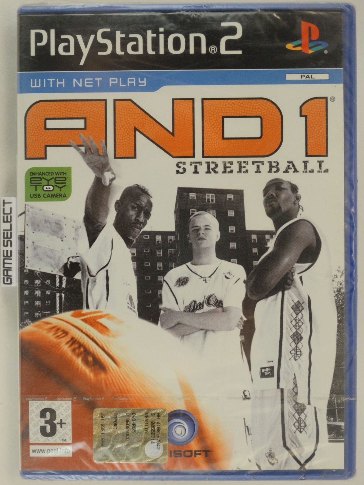 AND 1 STREETBALL PS2 PLAYSTATION 2 PAL ESP ITA ITALIANO ORIGINAL NUOVO SIGILLATO