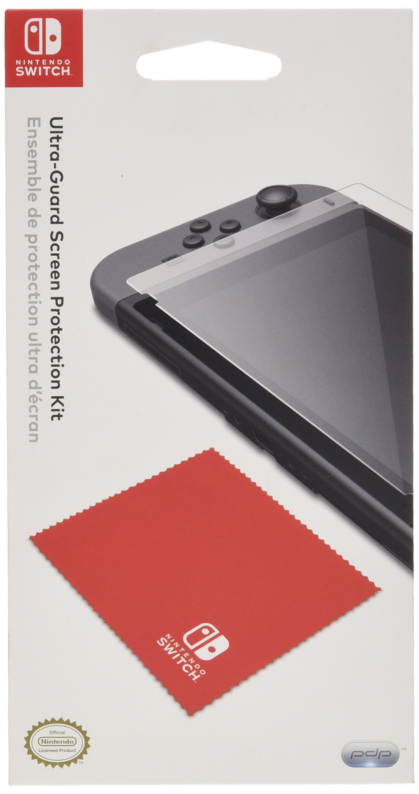 PDP Gaming Premium Ultra Guard Screen Protector Kit Thick Shat (Nintendo Switch)