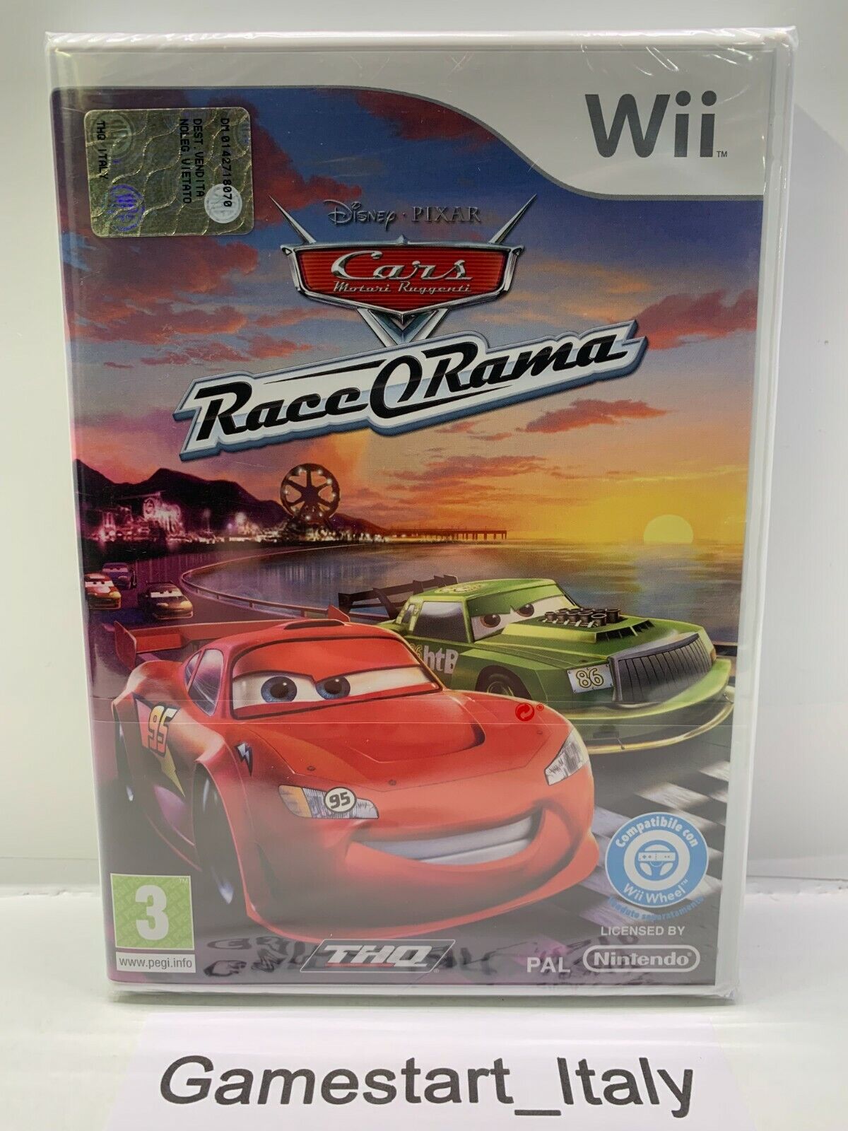 DISNEY PIXAR CARS RACE O RAMA - NINTENDO WII - GIOCO NUOVO SIGILLATO PAL NEW