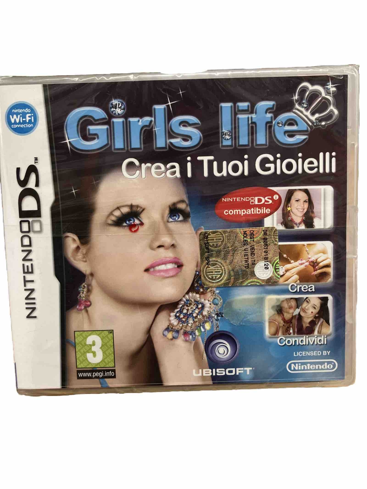 GIRL'S LIFE CREA I TUOI GIOIELLI - NINTENDO DS (NUOVO SIGILLATO) ITALIANO