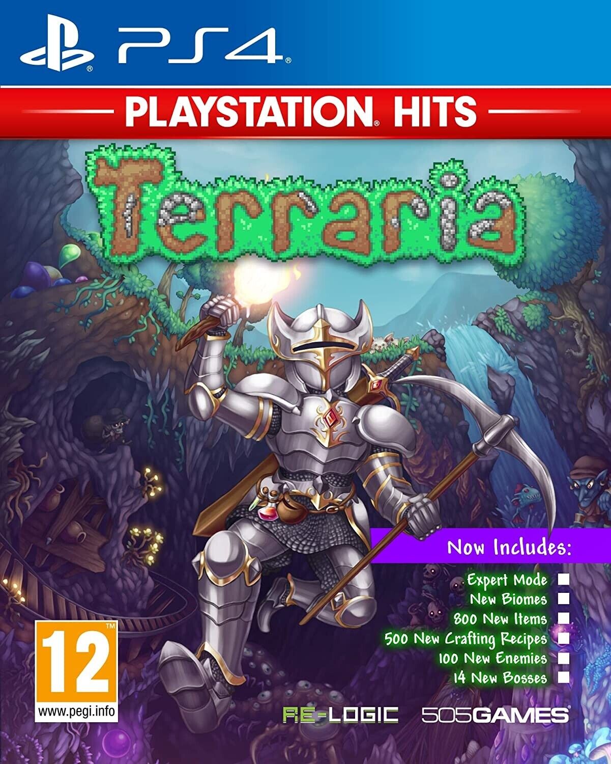 Terraria (Playstation hits) Juego para Consola Sony PlayStation 4, PS4