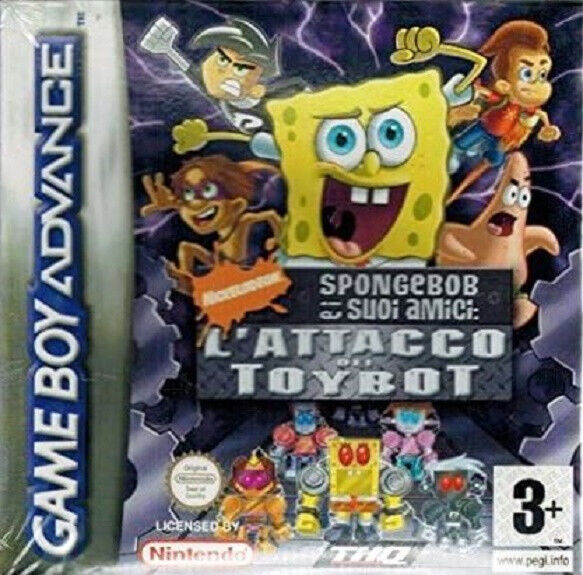 Spongebob E I Suoi Amici - L'Attacco Dei ToyBot GBA