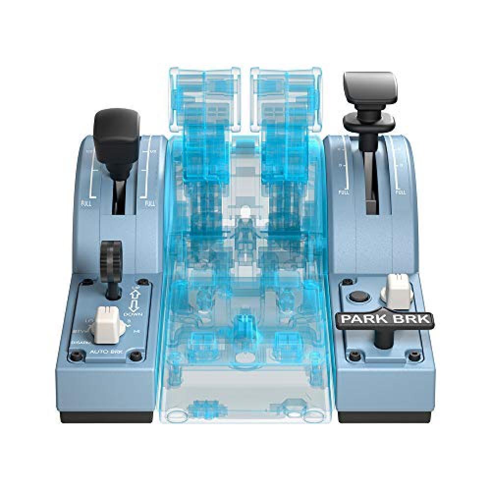 Thrustmaster TCA Quadrant Add-on Airbus Edition, Repliche Ergonomiche Airbus - C