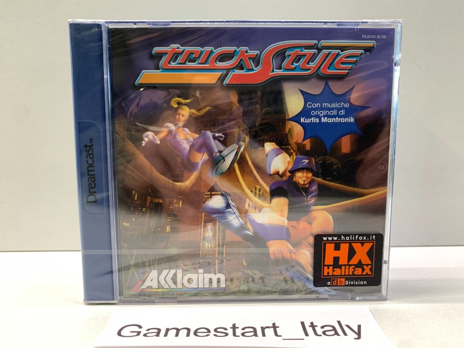 TRICK STYLE - SEGA DREAMCAST - NUOVO SIGILLATO PAL NEW FACTORY SEALED
