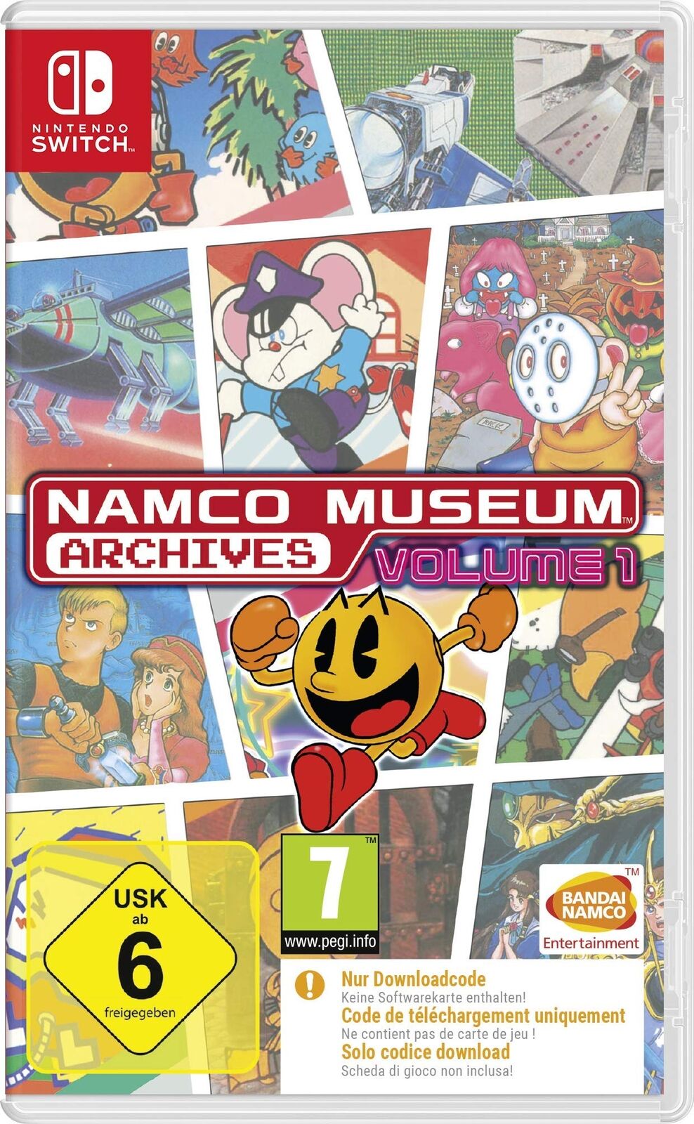 Namco Museum Archives Vol.1 (Code in a Box) - (Nintendo Switch)