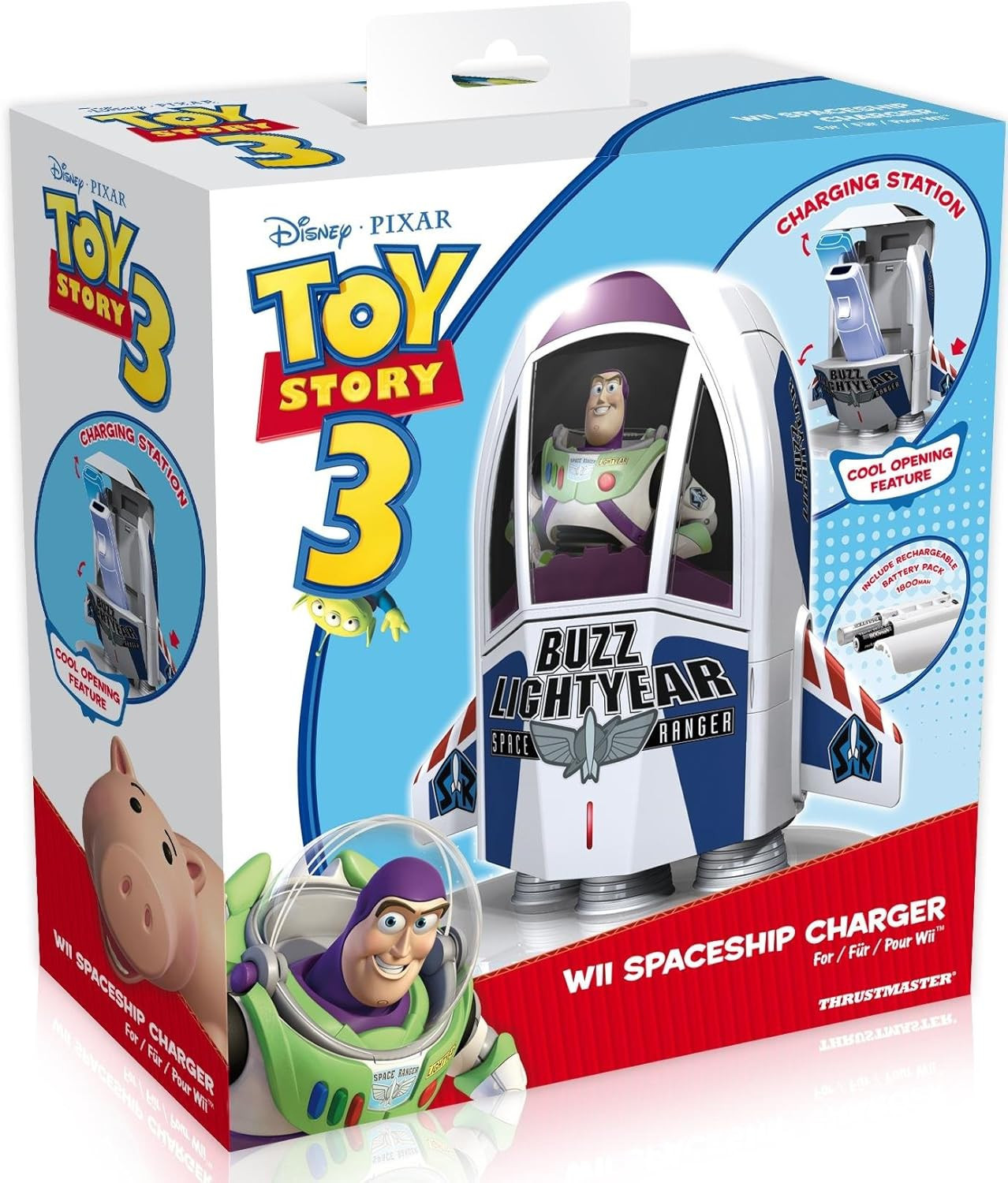 Toy Story 3 Wiimote Buzz Spaceship Charger