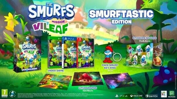 The Smurfs Mission Vileaf Smurftastic Edition Juego para PlayStation 4, PS4
