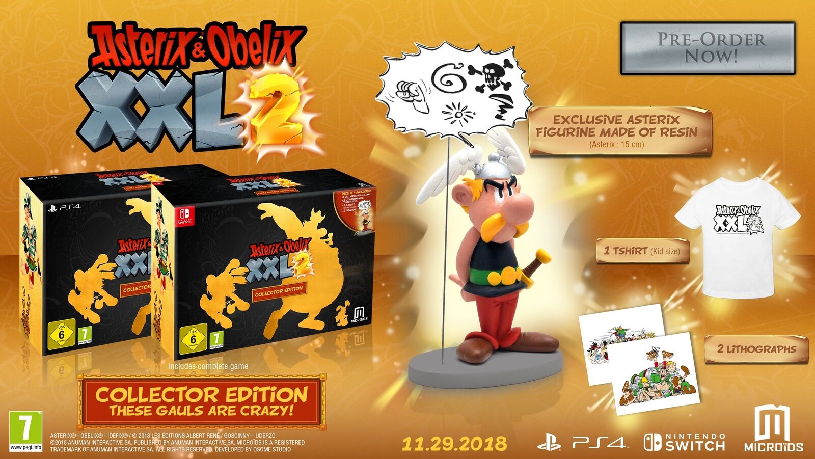 Asterix & Obelix XXL 2 (Collector's Edition), Juego para Consola Nintendo Switch