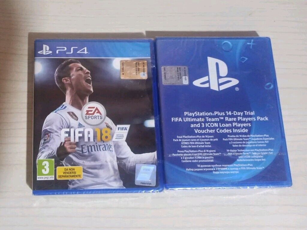 FIFA 18 Nuovo Sigillato Pacchetto Giocatori Rari PS4 Pal Ita PS4 PlayStation 4