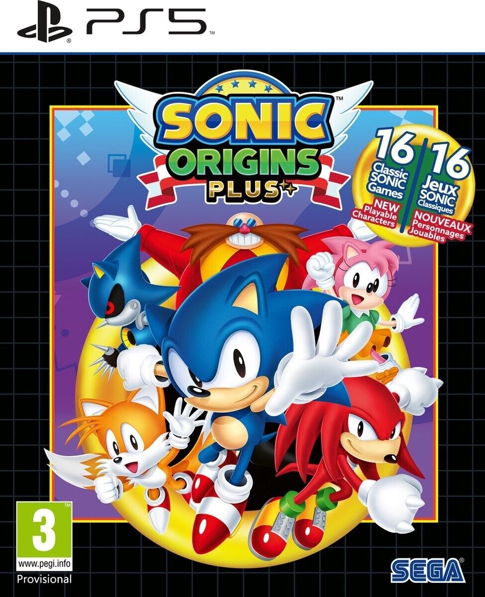 Sonic Origins Plus Juego para Consola Sony PlayStation 5 PS5
